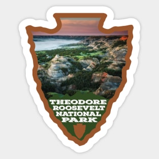 Theodore Roosevelt National Park arrowhead Sticker